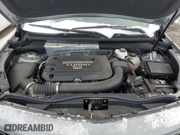 2023 Cadillac XT4 AWD Premium Luxury with VIN 1GYFZDR45PF200550, listed as a Copart auction lot 49917505 with 13,651 mi miles and Non repairable. Bid and sale history available at DreamBid. Image 11.