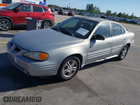 2000 Pontiac Grand Am SE z VIN 1G2NE52T8YM712695, wystawiony jako IAAI lot #41855853 z przebiegiem 63 914 mil mil oraz . Historia ofert i sprzedaży dostępna na DreamBid. Obrazek 2.