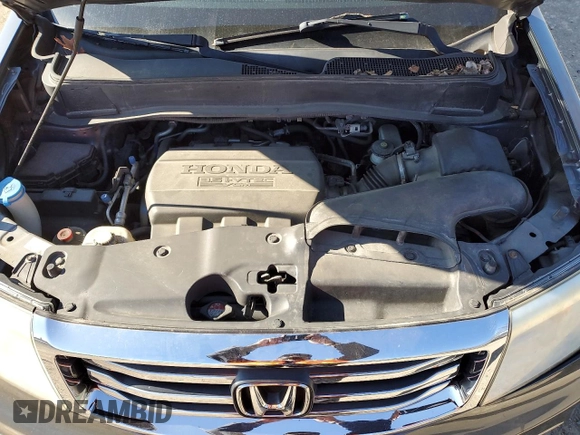 2012 Honda Pilot EX-L with VIN 5FNYF4H76CB028501, listed as a Copart auction lot 47293785 with 286,061 mi miles and Salvage Title. Bid and sale history available at DreamBid. Image 12.