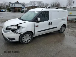 2016 Ram ProMaster City Cargo Tradesman SLT with VIN ZFBERFBT4G6B08446, listed as a Copart auction lot 51034355 with 187,553 mi miles and Salvage title. Bid and sale history available at DreamBid. Image 1.