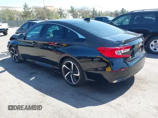 2018 Honda Accord Sedan Sport 1.5T with VIN 1HGCV1F39JA173342, listed as a IAAI auction lot 41857705 with 106,698 mi miles. Bid and sale history available at carsss.com. Image 3.