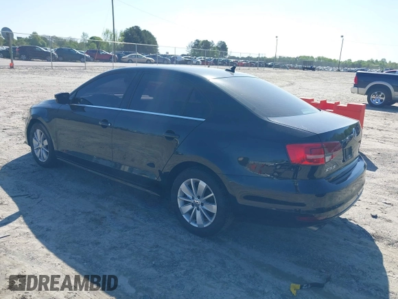 2015 Volkswagen Jetta SE with VIN 3VWD17AJ3FM301301, listed as a IAAI auction lot 41998475 with 98,407 mi miles and . Bid and sale history available at DreamBid. Image 3.