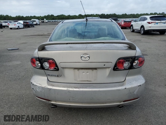 2007 Mazda 6 i Touring with VIN 1YVHP80C375M48554, listed as a Copart auction lot 61789634 with 105,250 mi miles and Clean Title. Bid and sale history available at DreamBid. Image 6.