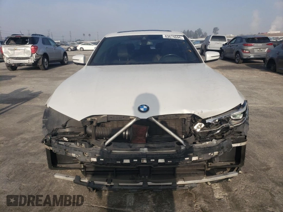 2019 BMW 3 Series 330i with VIN WBA5R1C56KFH02347, listed as a Copart auction lot 83674694 with 83,528 mi miles and Salvage Title. Bid and sale history available at carsss.com. Image 5.