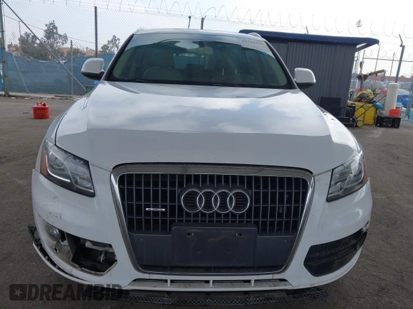 2012 Audi Q5 Premium Plus with VIN WA1LFAFP6CA019313, listed as a IAAI auction lot 42344103 with 95,091 mi miles and . Bid and sale history available at DreamBid. Image 12.