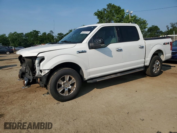 2016 Ford F-150 XLT with VIN 1FTEW1EF7GFB22403, listed as a Copart auction lot 60332815 with 126,139 mi miles and Salvage title. Bid and sale history available at DreamBid. Image 1.