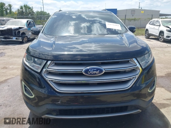 2015 Ford Edge SEL with VIN 2FMTK4J90FBB02669, listed as a IAAI auction lot 42176184 with 213,465 mi miles. Bid and sale history available at carsss.com. Image 6.