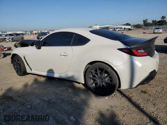 2023 Toyota 86 Premium with VIN JF1ZNBF15P8765856, listed as a Copart auction lot 52569095 with 34,040 mi miles and Salvage Title. Bid and sale history available at DreamBid. Image 2.