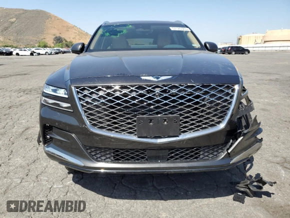 2024 Genesis GV80 с VIN KMUHBDSB8RU161721, выставлен на аукционе Copart как лот 57120365 с пробегом 17 772 миль миль и Списание • Salvage title. История ставок и продаж доступна на DreamBid. Изображение 5.
