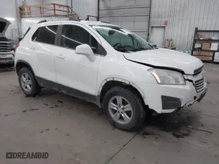 2015 Chevrolet Trax LT with VIN KL7CJRSB8FB135430, listed as a IAAI auction lot 41553648 with 75,890 mi miles. Bid and sale history available at carsss.com. Image 1.