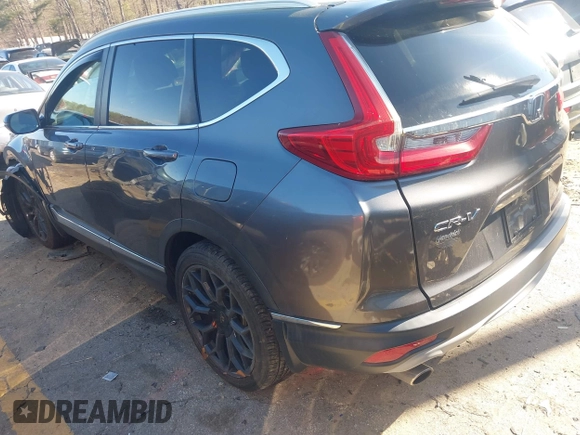 2017 Honda CR-V Touring with VIN 2HKRW1H94HH505584, listed as a IAAI auction lot 41867850 with 1 mi miles. Bid and sale history available at carsss.com. Image 3.