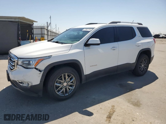 2018 GMC Acadia SLT with VIN 1GKKNMLS2JZ187192, listed as a Copart auction lot 57682745 with 120,962 mi miles and Salvage title. Bid and sale history available at DreamBid. Image 1.