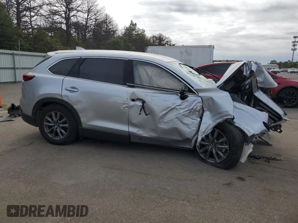 2021 Mazda CX-9 Touring with VIN JM3TCBCY0M0509620, listed as a Copart auction lot 71450634 with 0 mi miles and Salvage Title. Bid and sale history available at carsss.com. Image 4.