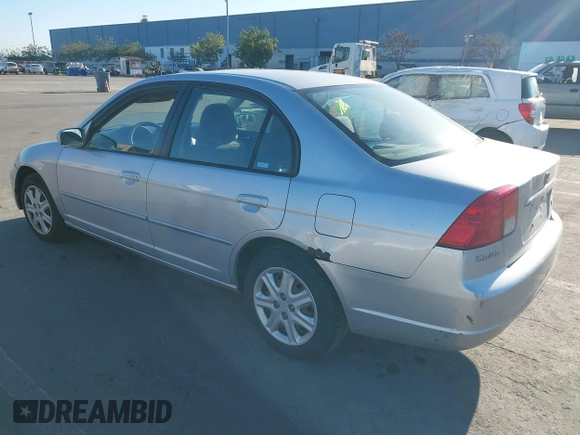 2003 Honda Civic EX with VIN 1HGES25773L003015, listed as a IAAI auction lot 41450561 with 228,620 mi miles. Bid and sale history available at carsss.com. Image 3.