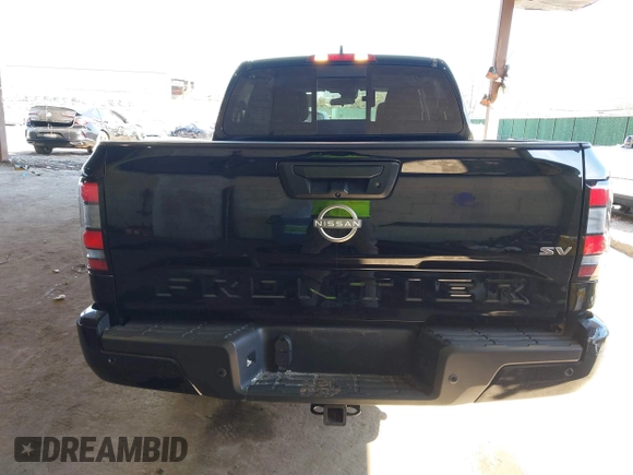 2024 Nissan Frontier SV with VIN 1N6ED1EJ1RN605501, listed as a IAAI auction lot 41649018 with 4,535 mi miles and . Bid and sale history available at DreamBid. Image 17.