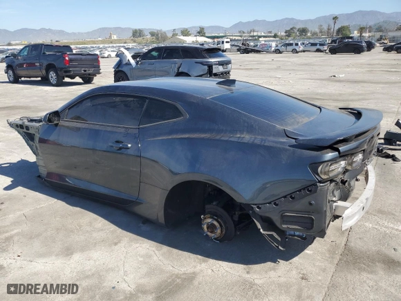 2022 Chevrolet Camaro 1SS with VIN 1G1FF1R70N0126745, listed as a Copart auction lot 49113445 with 0 mi miles and Salvage Title. Bid and sale history available at carsss.com. Image 2.