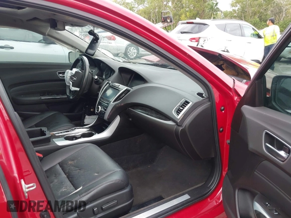 2019 Acura TLX with VIN 19UUB2F37KA003453, listed as a IAAI auction lot 40719757 with 98,628 mi miles and . Bid and sale history available at DreamBid. Image 5.