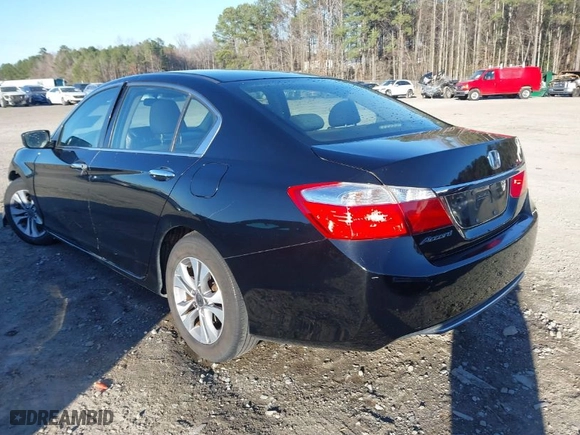 2015 Honda Accord Sedan LX with VIN 1HGCR2F36FA047893, listed as a IAAI auction lot 41703153 with 160,946 mi miles. Bid and sale history available at carsss.com. Image 3.