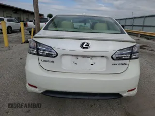 2010 Lexus HS with VIN JTHBB1BA3A2027955, listed as a Copart auction lot 73610204 with 126,161 mi miles and Clean Title. Bid and sale history available at carsss.com. Image 6.