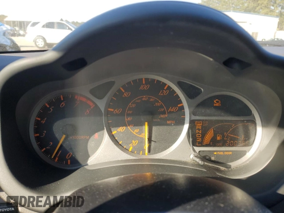 2002 Toyota Celica GT with VIN JTDDR32T220121485, listed as a Copart auction lot 82796354 with 200,366 mi miles and Salvage Title. Bid and sale history available at carsss.com. Image 9.