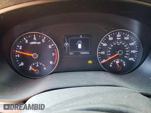 2018 Kia Sportage LX with VIN KNDPMCAC3J7314795, listed as a Copart auction lot 46986125 with 158,693 mi miles and Clean Title. Bid and sale history available at carsss.com. Image 9.