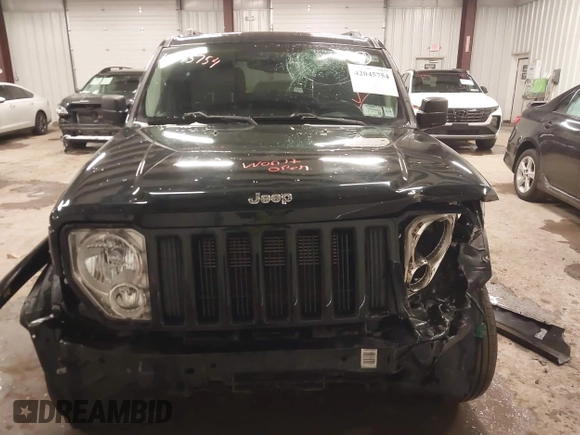 2012 Jeep Liberty Sport with VIN 1C4PJMAKXCW169544, listed as a IAAI auction lot 42045754 with 77,829 mi miles. Bid and sale history available at carsss.com. Image 6.