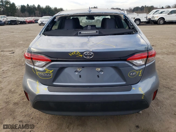 2024 Toyota Corolla LE with VIN 5YFB4MDE7RP112601, listed as a Copart auction lot 46424595 with 25,719 mi miles and Salvage Title. Bid and sale history available at carsss.com. Image 6.