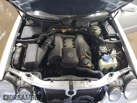 2001 Mercedes-Benz E-Class with VIN WDBJF65J11B357053, listed as a Copart auction lot 48805155 with 188,038 mi miles and Salvage Title. Bid and sale history available at carsss.com. Image 11.