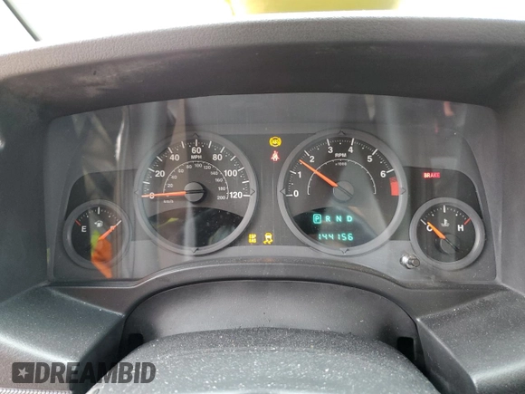 2007 Jeep Compass Sport with VIN 1J8FT47W87D211137, listed as a Copart auction lot 45294835 with 144,156 mi miles and Salvage Title. Bid and sale history available at carsss.com. Image 9.