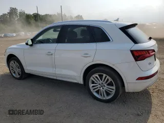 2018 Audi Q5 Prestige with VIN WA1CNAFY4J2023458, listed as a Copart auction lot 59490725 with 33,715 mi miles and Salvage title. Bid and sale history available at DreamBid. Image 2.