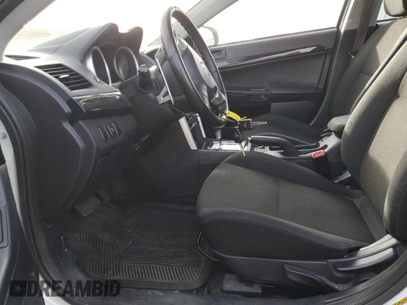 2016 Mitsubishi Lancer SE with VIN JA32V2FW4GU601852, listed as a Copart auction lot 80266414 with 205,708 mi miles and Salvage Title. Bid and sale history available at DreamBid. Image 7.