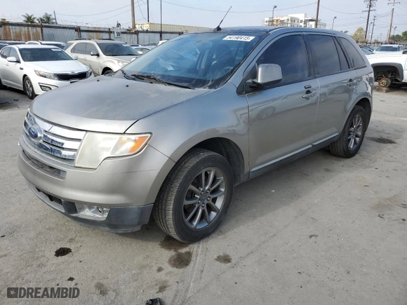 2008 Ford Edge SEL with VIN 2FMDK38C38BB50069, listed as a Copart auction lot 54190415 with 127,138 mi miles and Clean Title. Bid and sale history available at carsss.com. Image 1.