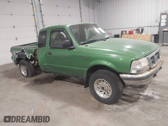 1999 Ford Ranger XL with VIN 1FTZR15V6XPB40126, listed as a IAAI auction lot 41808735 with 178,692 mi miles. Bid and sale history available at carsss.com. Image 1.