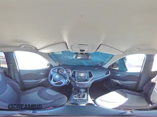 2018 Jeep Cherokee Latitude Tech Connect with VIN 1C4PJLCB7JD543043, listed as a Copart auction lot 56206495 with 79,201 mi miles and Salvage title. Bid and sale history available at DreamBid. Image 16.