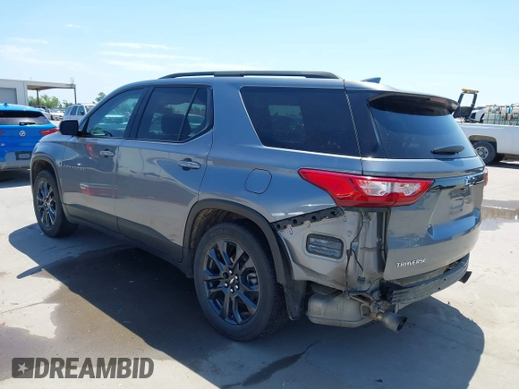 2020 Chevrolet Traverse RS with VIN 1GNERJKW0LJ267972, listed as a IAAI auction lot 42232129 with 163,182 mi miles and . Bid and sale history available at DreamBid. Image 3.