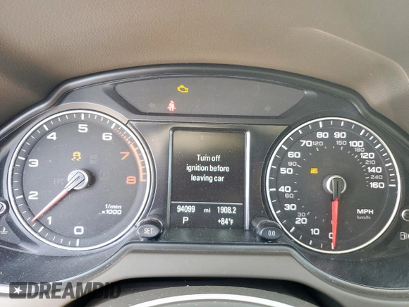 2015 Audi Q5 Premium Plus with VIN WA1LFAFP5FA120699, listed as a Copart auction lot 58362845 with 94,099 mi miles and Clean title. Bid and sale history available at DreamBid. Image 9.