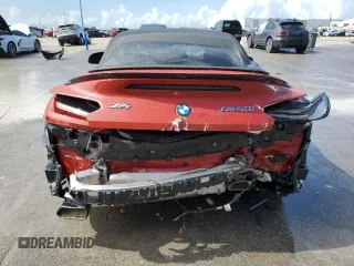 2020 BMW Z4 sDriveM40i with VIN WBAHF9C04LWW85362, listed as a Copart auction lot 69064224 with 0 mi miles and Salvage Title. Bid and sale history available at carsss.com. Image 6.