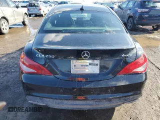 2017 Mercedes-Benz CLA 250 with VIN WDDSJ4GB0HN436503, listed as a Copart auction lot 46298725 with 61,836 mi miles and Salvage Title. Bid and sale history available at DreamBid. Image 6.