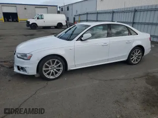 2016 Audi A4 Premium with VIN WAUAFAFL9GN007503, listed as a Copart auction lot 52261045 with 122,651 mi miles and Clean Title. Bid and sale history available at carsss.com. Image 1.