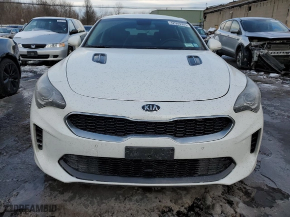 2018 Kia Stinger with VIN KNAE15LA8J6032128, listed as a Copart auction lot 42966965 with 99,272 mi miles and Salvage Title. Bid and sale history available at carsss.com. Image 5.