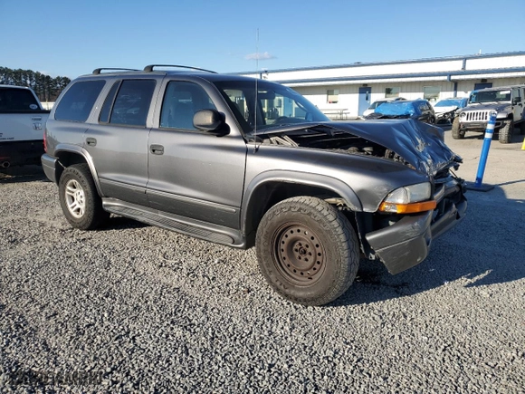 2003 Dodge Durango SLT with VIN 1D4HS48NX3F608990, listed as a Copart auction lot 87441674 with 207,385 mi miles and Salvage Title. Bid and sale history available at carsss.com. Image 4.