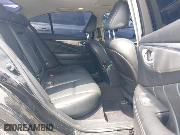 2014 Infiniti Q50 Premium with VIN JN1BV7AR1EM688240, listed as a IAAI auction lot 42118871 with 165,529 mi miles and . Bid and sale history available at DreamBid. Image 8.