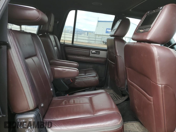 2017 Ford Expedition EL Platinum with VIN 1FMJK1MT6HEA39372, listed as a Copart auction lot 43160595 with 163,669 mi miles and Salvage Title. Bid and sale history available at carsss.com. Image 11.