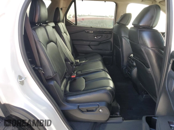 2023 Honda Pilot EX-L 8 Passenger with VIN 5FNYG2H48PB012667, listed as a Copart auction lot 76496054 with 0 mi miles and Non Repairable. Bid and sale history available at carsss.com. Image 11.