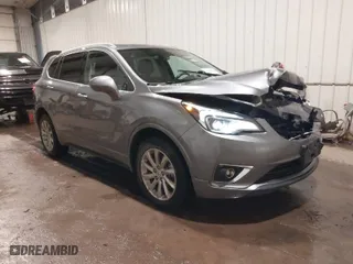 2019 Buick Envision Essence with VIN LRBFX2SA0KD066243, listed as a IAAI auction lot 41029795 with 72,748 mi miles. Bid and sale history available at carsss.com. Image 1.
