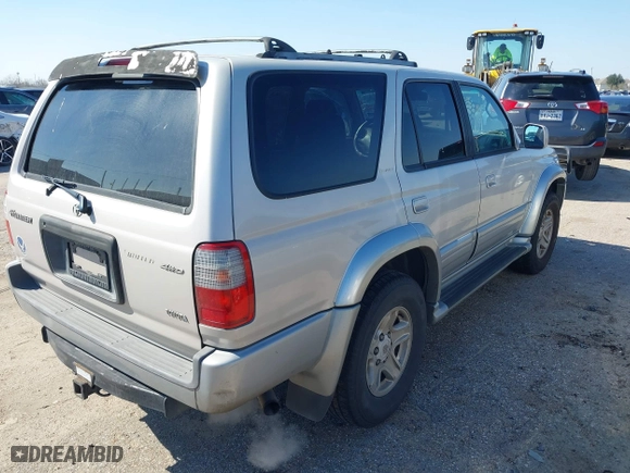2000 Toyota 4Runner Limited with VIN JT3HN87R9Y9036076, listed as a IAAI auction lot 41637132 with 376,042 mi miles. Bid and sale history available at carsss.com. Image 4.