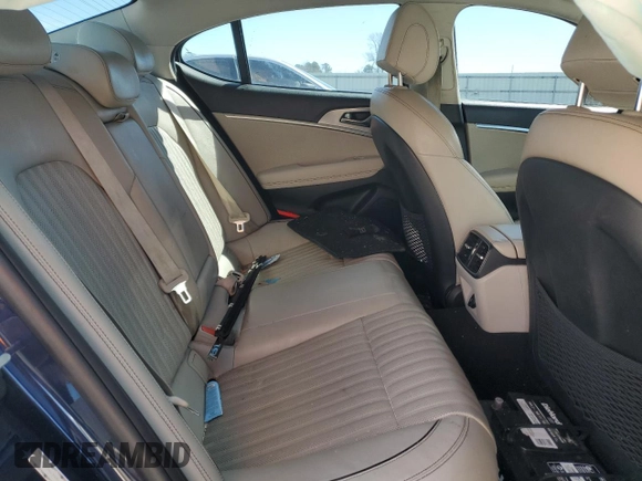 2019 Genesis G70 Advanced with VIN KMTG34LA4KU012313, listed as a Copart auction lot 47349625 with 158,507 mi miles and Salvage title. Bid and sale history available at DreamBid. Image 10.