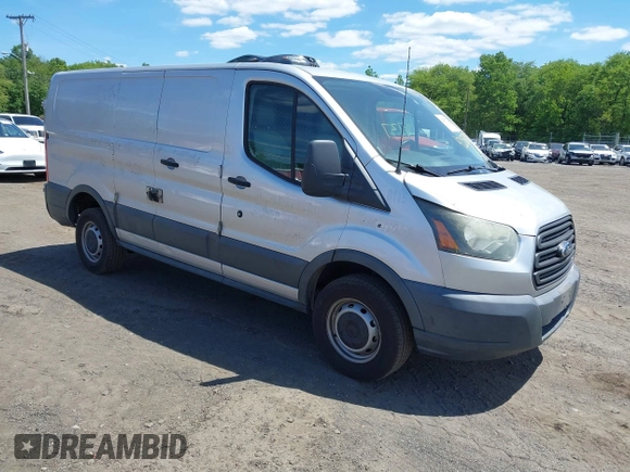 2015 Ford Transit Cargo with VIN 1FTNR1ZM5FKA40014, listed as a IAAI auction lot 42258737 with 177,501 mi miles and . Bid and sale history available at DreamBid. Image 1.