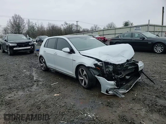 2018 Volkswagen Golf GTI S with VIN 3VW447AUXJM277279, listed as a Copart auction lot 48710874 with 48,106 mi miles. Bid and sale history available at carsss.com. Image 11.
