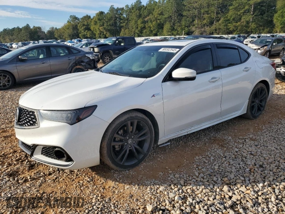 2020 Acura TLX w/A-Spec Pkg with VIN 19UUB1F62LA012325, listed as a Copart auction lot 88302545 with 64,316 mi miles and Salvage Title. Bid and sale history available at carsss.com. Image 1.